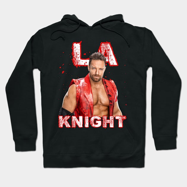 LA Knight - WWE Hoodie by AwkwardTurtle